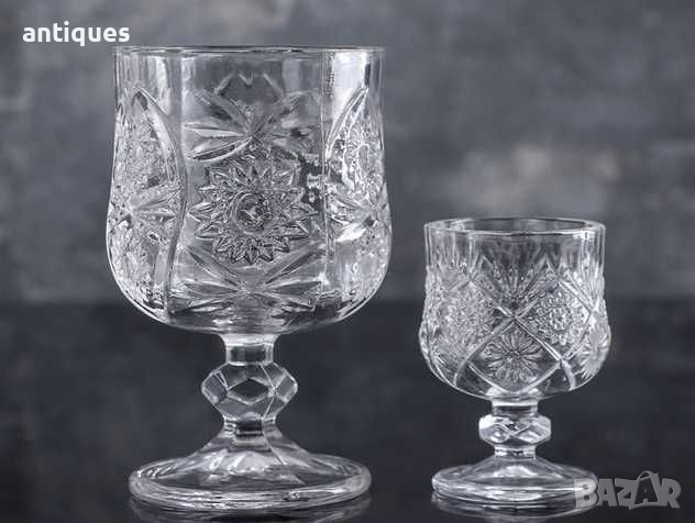Търся / Купувам нови комплекти стъклени кристални чаши за вино, уиски, шампанско, вода, снимка 2 - Антикварни и старинни предмети - 36151552