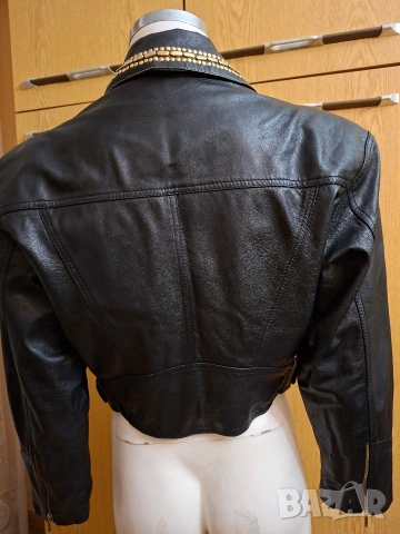 Дамско яке естествена кожа, снимка 2 - Якета - 53035920