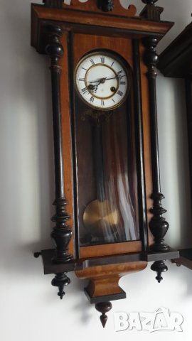Стар немски стенен часовник - Junghans - Юнгханс, снимка 6 - Антикварни и старинни предмети - 42244020