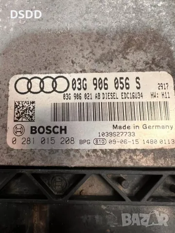 Компютър двигател / ECU 03G906056S 0281015208 EDC16U34 за Audi A3 1.9 TDI, снимка 2 - Части - 48056894