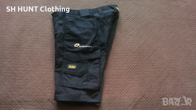 Snickers Work Stretch Shorts размер S работни къси панталони с от части еластична материя W4-684, снимка 4 - Панталони - 52803456