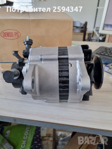 KIA K2700 K3000 2.7-3.0cc АЛТЕРНАТОР 12V-60А DENSO KOREA , снимка 2 - Части - 36310604