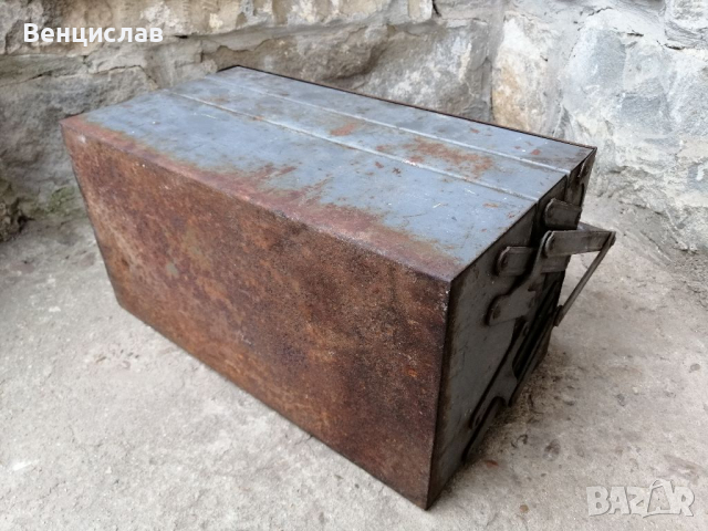 Стара Соц Метална Кутия За Инструменти / 7 кг. , снимка 5 - Други инструменти - 36287957