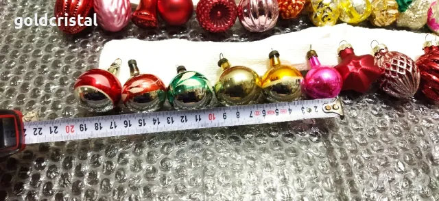 Стъклена играчка за елха връх , снимка 12 - Други ценни предмети - 36241624