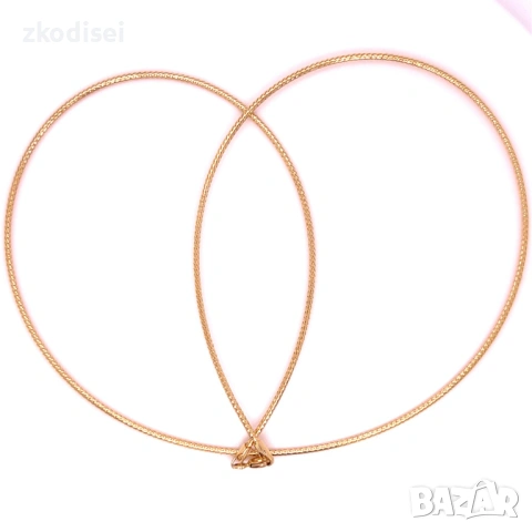 Златно колие 2,53гр. 45,0см. 14кр. проба:585 модел:36313-5, снимка 2 - Колиета, медальони, синджири - 53259262