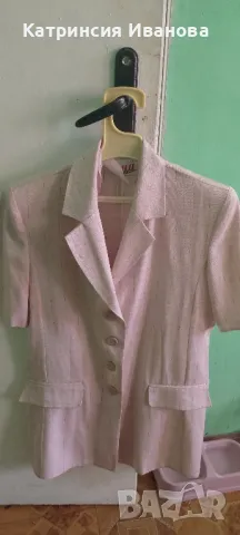 Риза Teodor и Boss,панталони-Zara,Елегантен черен,розов и бял костюм,панталони за повод , снимка 8 - Панталони - 48558894