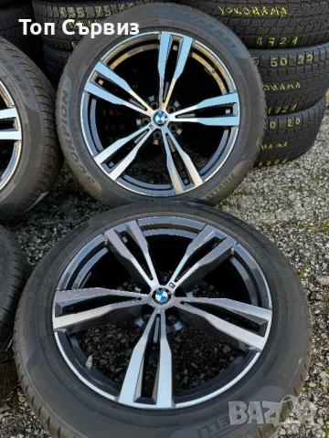 Алуминиеви джанти с гуми за БМВ МХ7 (BMW MX7), 21 цола, 5х112, 4 броя, снимка 5 - Гуми и джанти - 52562717