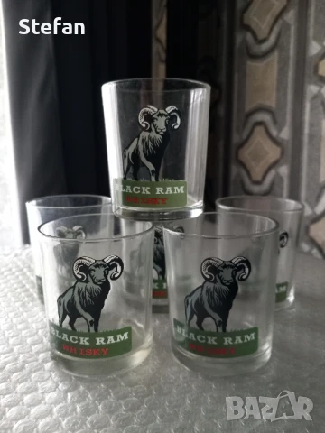 Нови чаши за уиски BLACK RAM, снимка 7 - Чаши - 41348934