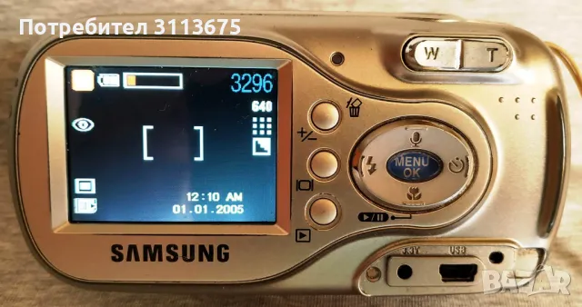Фотоапарат Samsung Digimax A4, снимка 2 - Фотоапарати - 47758581