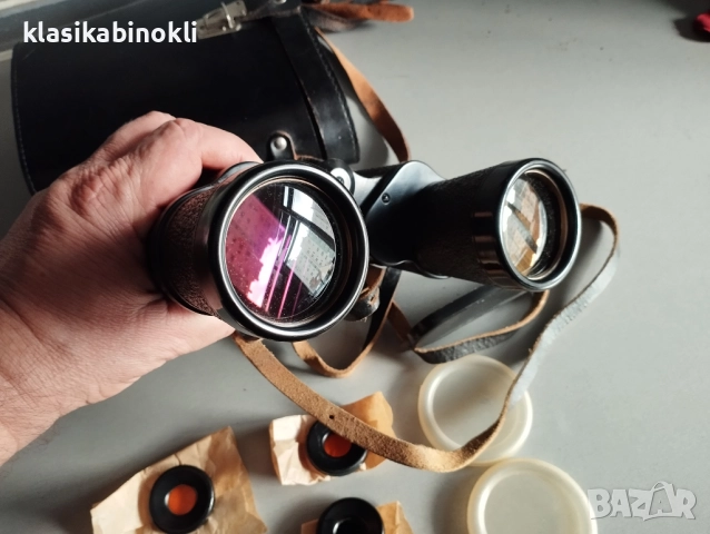 ТОП НОВ Съветски Бинокъл-БПВ1 7х50-MADE IN СССР, снимка 8 - Екипировка - 52560169