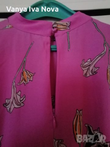 Vero Moda розова рокля на цветя , снимка 5 - Рокли - 41979917