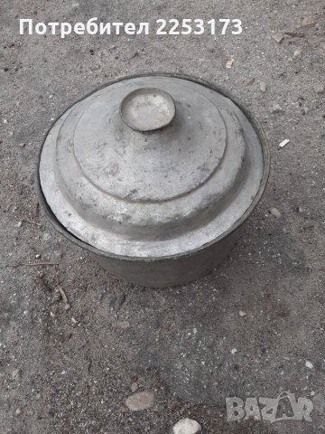 Медна Стара тенджера, снимка 2 - Антикварни и старинни предмети - 35976035