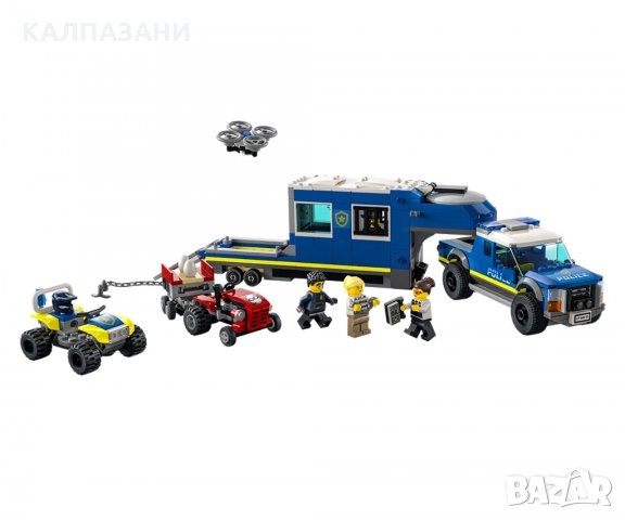LEGO® City Police 60315 - Полицейски мобилен команден център в камион, снимка 3 - Конструктори - 35671589
