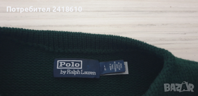 POLO Ralph Lauren Logo Wool Mens Size L НОВО ! ОРИГИНАЛ! Мъжки Вълнен Пуловер, снимка 3 - Пуловери - 53392233