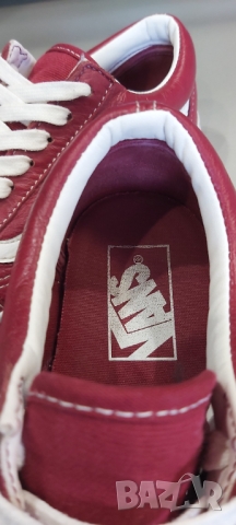 VANS T375 естествена кожа без забележки , снимка 2 - Кецове - 36088070