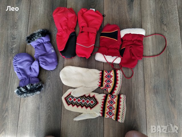 Детски -Момичешки зимни ръкавици.5 лева., снимка 2 - Други - 42526349