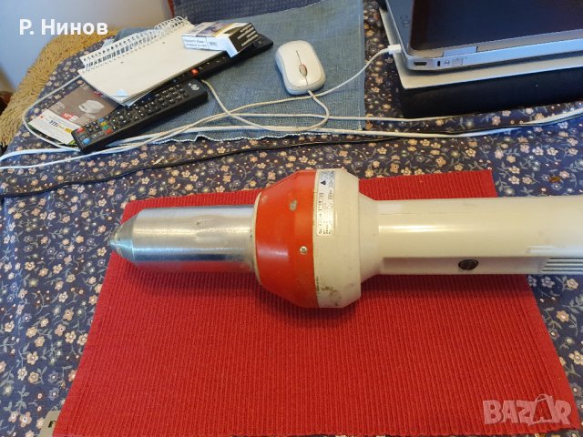 ZINSER JUMBOTHERM K25.30 Електрически апарат за заваряване с горещ въздух с вграден вентилатор.  , снимка 1