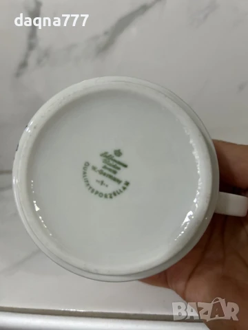 Ретро порцеланова чаша, печат, Bavaria., снимка 6 - Антикварни и старинни предмети - 51122245