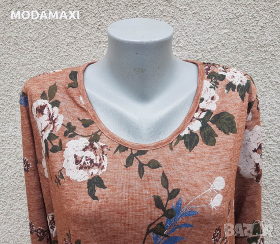 3XL Нова дълга блуза Mia Moda, снимка 2 - Блузи с дълъг ръкав и пуловери - 36333984