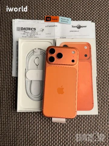 24м ГАРАНЦИЯ ❗️256Gb⚠️iPhone 17 Pro Max Лизинг от 42€/мес Orange❗️КАТО НОВ❗️ с опция на изплащане, снимка 3 - Apple iPhone - 55810928