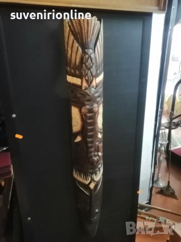 Дървена маска за стена , снимка 3 - Пана - 39767854