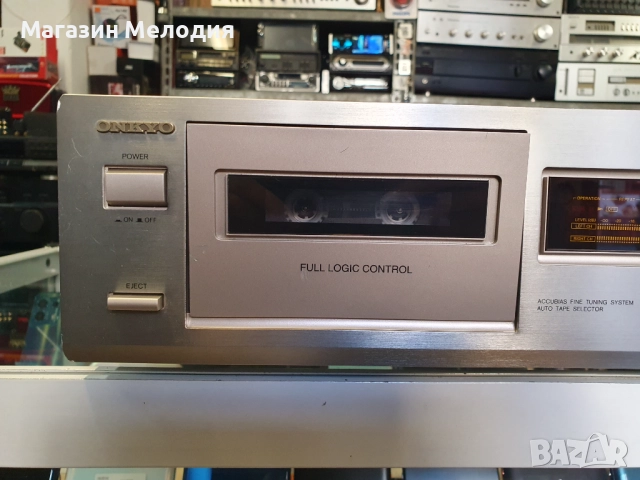 Касетен дек ONKYO TA-6211 В отлично техническо и визуално състояние., снимка 2 - Декове - 48205392
