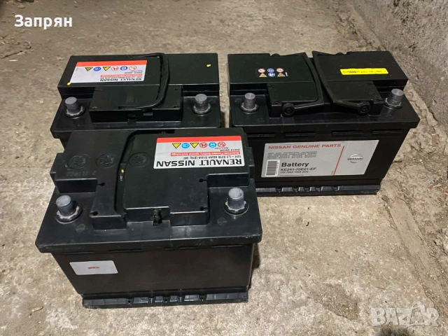 Предлагаме оригинални EFB акумулатори 60/70 амп/ч Reno/Рено Nissan/Нисан