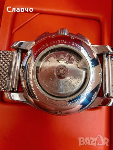 Hamilton Jazzmaster Auto Chrono, снимка 7 - Мъжки - 56130309