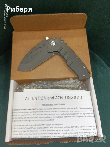 Сгъваем нож Medford Praetorian Genesis, снимка 4 - Ножове - 51953857