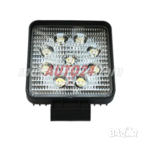 Квадратен LED прожектор 27 W 110 mm, снимка 3 - Аксесоари и консумативи - 55864159
