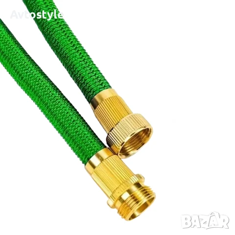 Градински маркуч, Разтегателен маркуч + пистолет, до 25 метра, снимка 4 - Напояване - 49445535