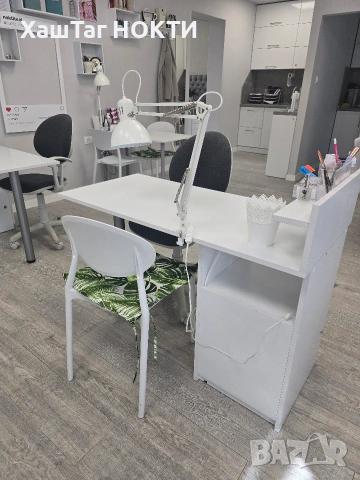 бюро за маникюр бяло , снимка 3 - Педикюр и маникюр - 53695714