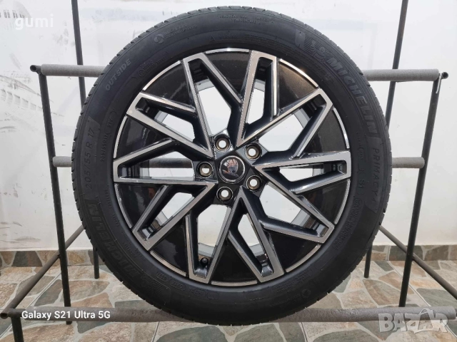 1бр 17ска джанта с гума за SKODA OCTAVIA A8 5x112mm  