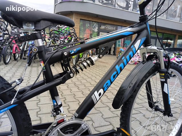 SPRINT Велосипед 24" Bachini Speed FSP черен.син, снимка 11 - Велосипеди - 53848770