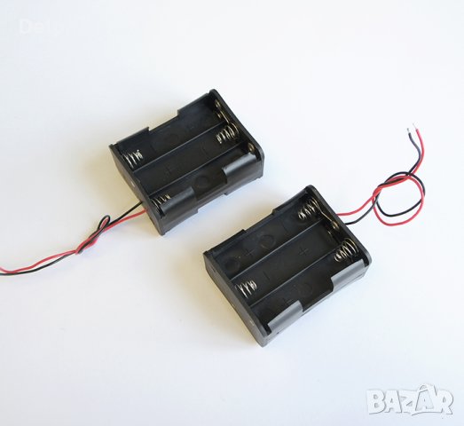 Държач/гнездо за батерии 6xAA (LR6) (R6), снимка 1