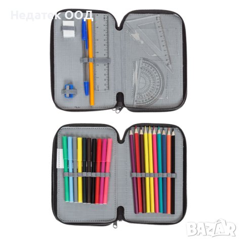 Ученически несесер Minecraft Survive, Обурудван, 13x20x4cм, Многоцветен, снимка 2 - Други - 41964171