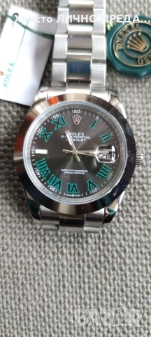 Rolex Datejust 41mm Wimbledon 126300, снимка 11 - Мъжки - 52893485