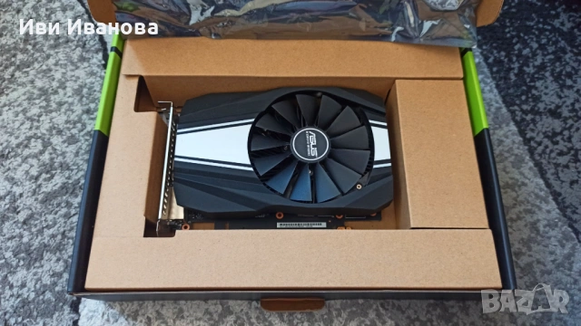 Видео карта ASUS GeForce GTX 1660 Super 6GB Phoenix - PH-GTX1660S-6G, снимка 2 - Видеокарти - 53648040