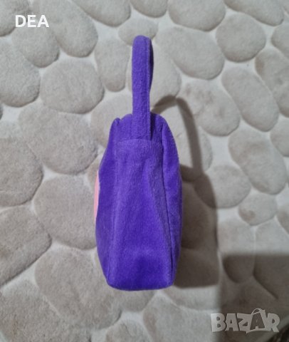 Лилава мини чанта със сърца-5лв., снимка 3 - Чанти - 41763028