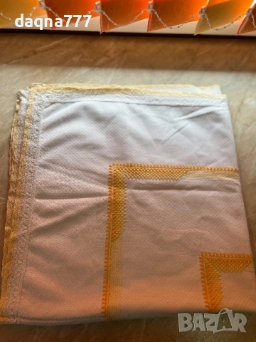 Бродирано каре/ покривка за маса ново, снимка 6 - Покривки за маси - 53557562