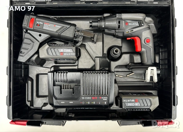 Wurth ATS 18 Automatic - Безчетков винтоверт за гипсокартон като нов!, снимка 2 - Винтоверти - 53394694