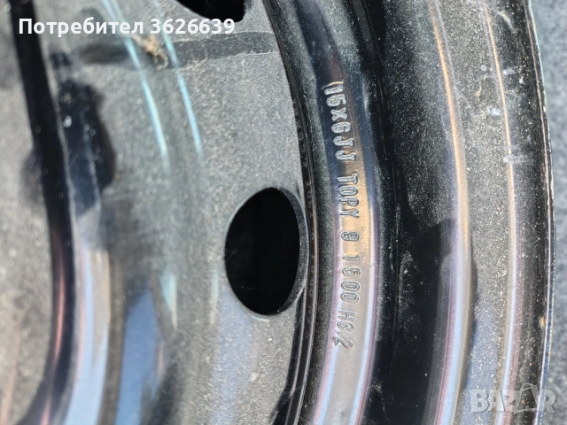 4х100r15 оригинална Хонда , снимка 2 - Гуми и джанти - 53401870