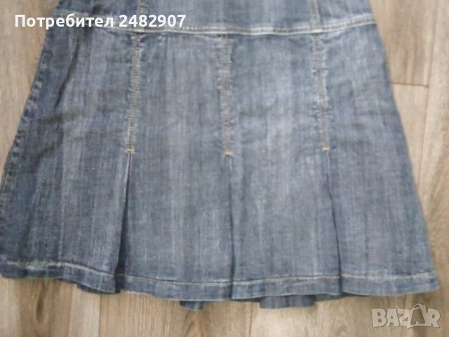 Дамска дънкова рокля, снимка 8 - Рокли - 41790263