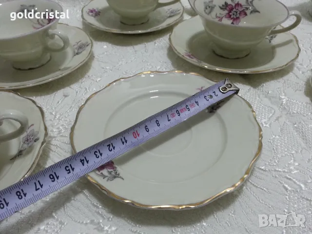 Стар немски порцелан чаши за чай кафе , снимка 14 - Антикварни и старинни предмети - 48552829