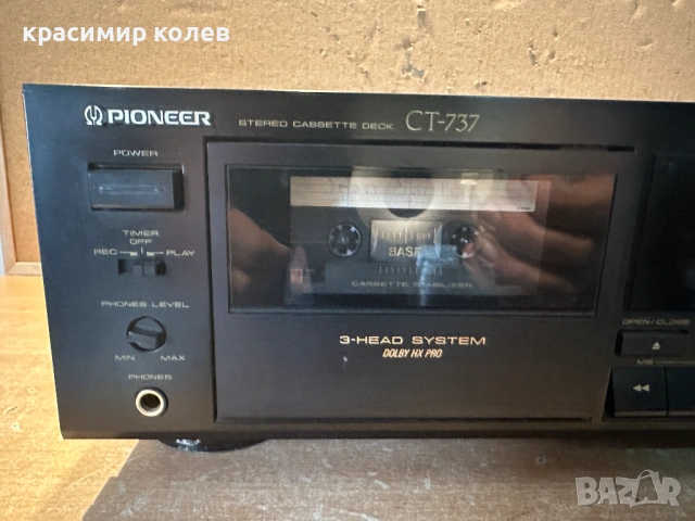 триглав дек "PIONEER CT-737", снимка 2 - Декове - 53711360