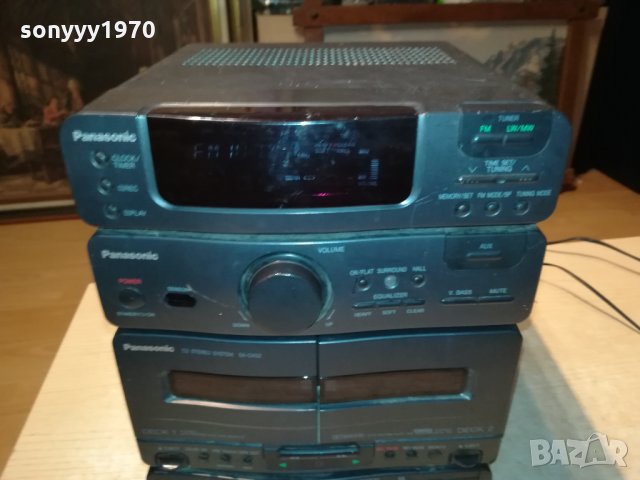 PANASONIC SA-CH32 REVERSE DECK/TUNER/AMPLI/CD 0910212105, снимка 3 - Аудиосистеми - 34407807