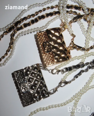 Малка чантичка аксесоар златиста, снимка 5 - Други - 51034214