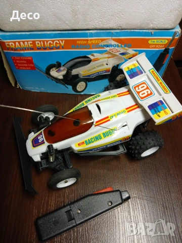 Стара 90те радио управляема кола,бъги., снимка 4 - Колекции - 53834623