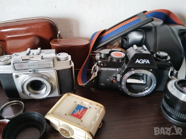 Камери Agfa Karat 36, Agfa AMBI Silette, AGFA SELECTRONIC 3, снимка 16 - Фотоапарати - 44895184