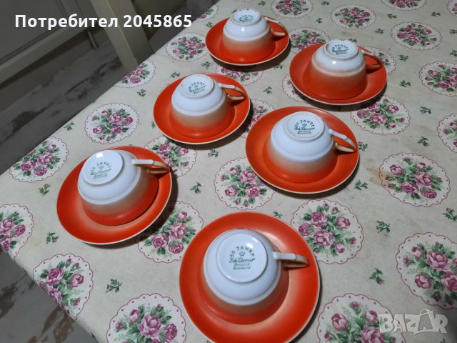 ПРОМОЦИЯ.Продавам много стар комплект чаши за кафе, снимка 4 - Сервизи - 35827506